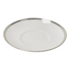 Kaffefat & Tefat-Wedgwood Vera Wang Lace Gold fat till kaffekopp, vit