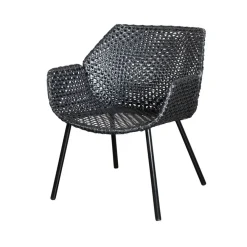 Vibe loungefåtölj, Black/anthracite^Cane-line Outlet