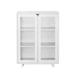Skåp & Vitrinskåp|Skåp & Vitrinskåp-1898 Vidja lågt vitrinskåp, White