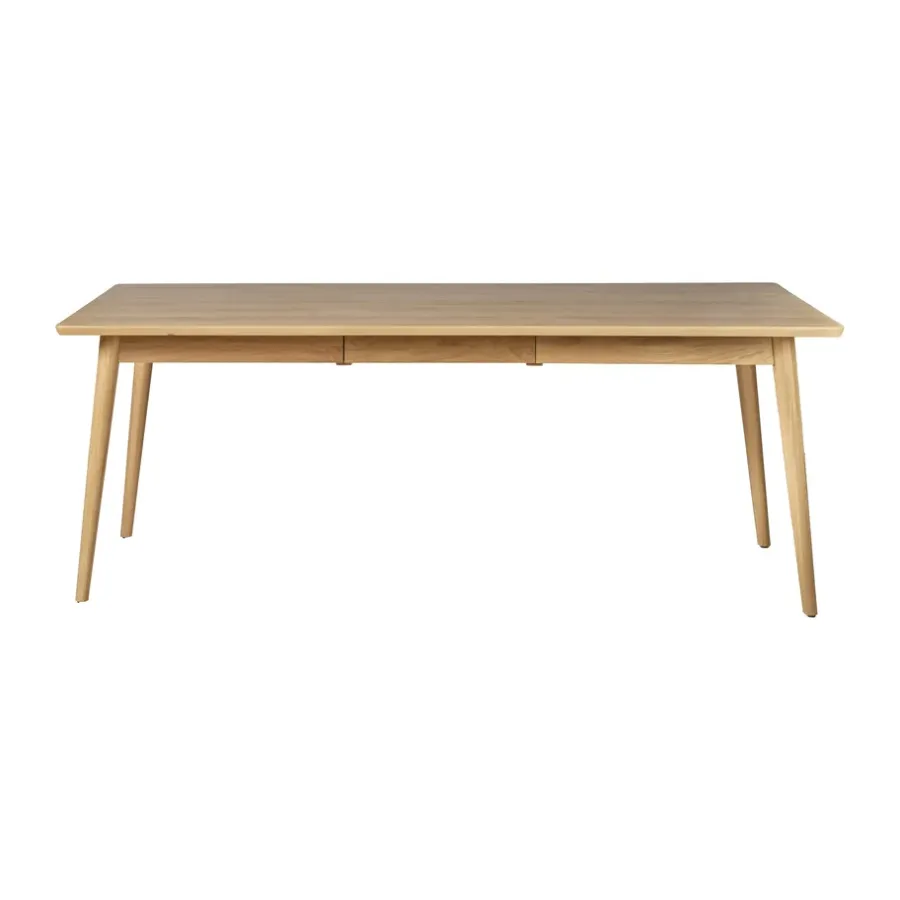 Matbord-NJRD VIOR matbord 90x200 cm, Lackerad ek