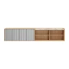 Cabinet H6 sideboard, Light oak-marble, doors^Vipp Outlet