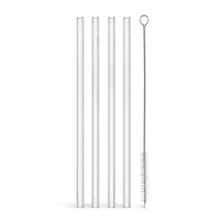 Viva sugrör + rengörningsborste 5 delar, Klar^Kosta Boda Online