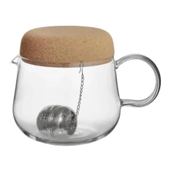 Viva tekanna med korklock 1,2 L, Klar^Kosta Boda Discount