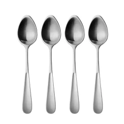 Dessertbestick-Georg Jensen Vivianna matt dessertsked, 4-pack