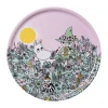 Vänner för alltid mumin bricka, Ø35 cm^Moomin Arabia Clearance