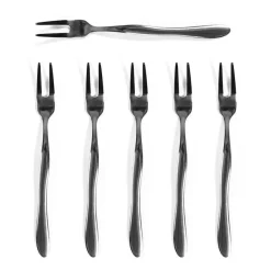 Waverly gaffel 6-pack, Rostfritt stål^Byon Best