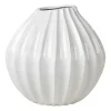 Wide vas ivory, 40 cm^Broste Copenhagen Hot