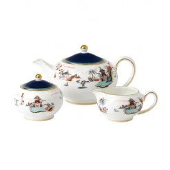 Tekannor-Wedgwood Wonderlust teset 3 delar, 3 delar