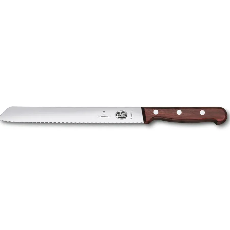 Wood brödkniv 21 cm, Rostfritt stål-lönn^Victorinox Hot