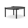Soffbord-Cooee Design Woody bord Ø80 cm, Black stained oak