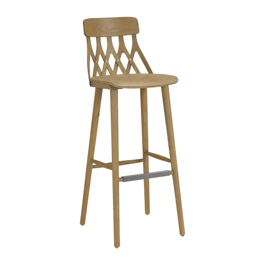 Barstolar-Hans K Y5 barstol 78 cm, Ek oljad