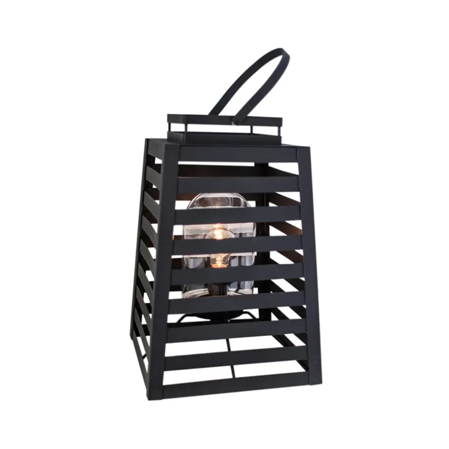 Yankton golvlampa, sandsvart^By Rydéns