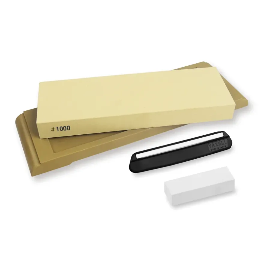 Knivslipar, Slipstål & Brynen-Yaxell medelgrov slipsten set, 1000 grit