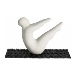 Skulpturer & Porslinsfigurer-Design House Stockholm Yoga dekoration no. 2, Light grey