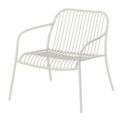 Sittmöbler·Trädgårdsstolar & Utestolar|Trädgårdsstolar & Utestolar-Blomus YUA WIRE lounge Chair stol, Silk grey