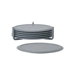 Glasunderlägg-Zone Denmark glasunderlägg m hållare, Cool grå