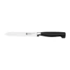 Övriga Knivar-Zwilling Four star tandad allkniv 13 cm, Svart-rostfritt stål