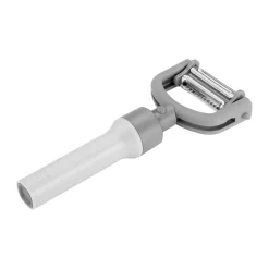 Potatisskalare-Zwilling 5-i-1 skalare i plast, Grå