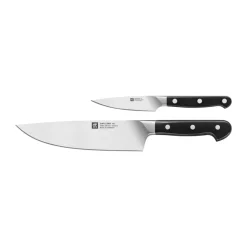 Knivset-Zwilling Pro knivset 2 delar, Svart-rostfritt stål