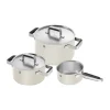 Grytset & Kastrullset|Kastruller-Zwilling Pure kastrullset 5 delar, Elfenbensvit