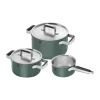 Pure kastrullset 5 delar, Grön^Zwilling