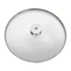 Lock & Tillbehör-Zwilling Twin specials glaslock med stålknopp, Ø32 cm