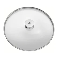Lock & Tillbehör-Zwilling Twin specials glaslock med stålknopp, Ø32 cm